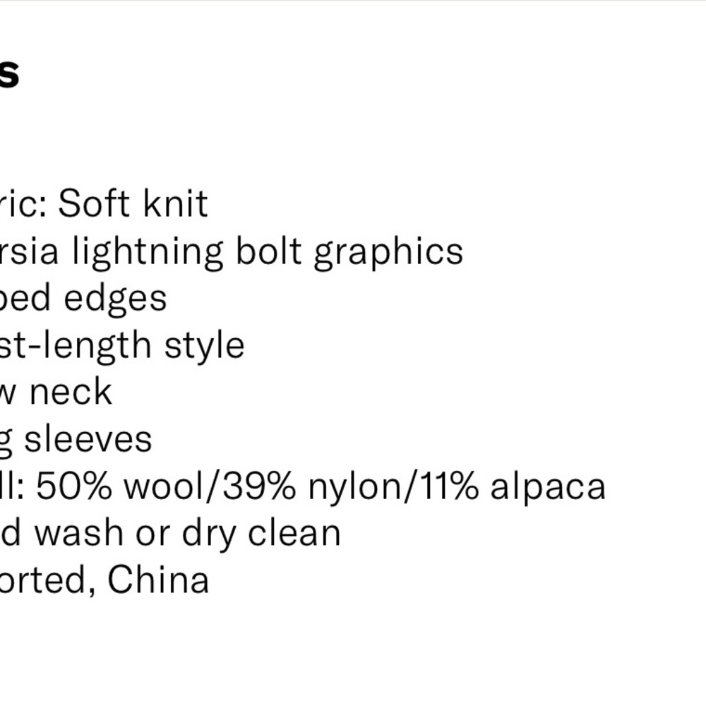 Rails Perci Lightning Bolt Sweater - image 7